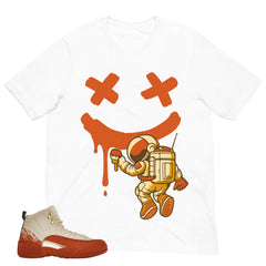 Astronaut Graffity Shirt - Matching Eastside Golf x Air Jordan 12 'Out the Mud'