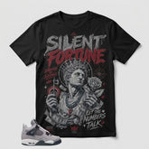 Atmosphere Grey 4s Zadago Shirt Silent Fortune Graphic