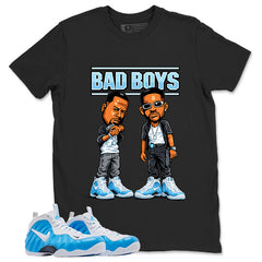 Bad Boys Graphic Tee - Shirt to Match Air Foamposite Pro University Blue