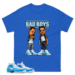 Bad Boys Graphic Tee - Shirt to Match Air Foamposite Pro University Blue