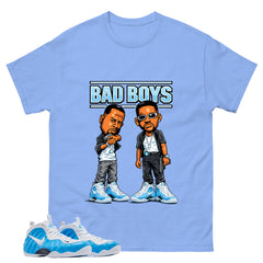 Bad Boys Graphic Tee - Shirt to Match Air Foamposite Pro University Blue
