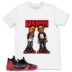 Bad Boys Graphic Tee, Shirt to Match Air Foamposite Stranger Things, Air Foamposite Unisex Blue Shirt