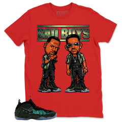 Bad Boys Shirt - Match Air Foamposite Pro Pine Green