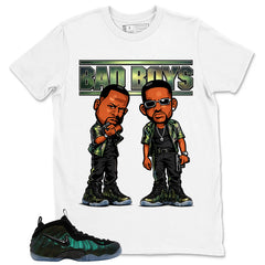 Bad Boys Shirt - Match Air Foamposite Pro Pine Green