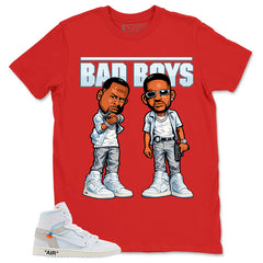 Bad Boys Shirt - Match Virgil Abloh x Air Jordan 1 Alaska