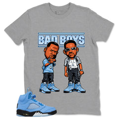 Graphic Tee Bad Boys Shirt - Matching Air Jordan 5 Retro SE UNC