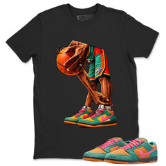 Ball Time Graphic Tee, Shirt to Match SB Dunk Green Noise, SB Dunk Green Noise Watermelon Unisex Shirt