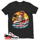 Bear Sneaker Jetski Shirt - Match Air Max 90 Infrared