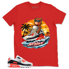Bear Sneaker Jetski Shirt - Match Air Max 90 Infrared