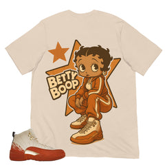 Betty Boop Shirt - Match Eastside Golf x Air Jordan 12 'Out the Mud'