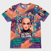 Big Money Talking All Over Print Shirt Match Dylan Harper x Air Zoom GT Cut Tri-State