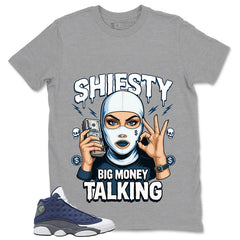 Big Money Talking Shirt - Match Air Jordan 13 Flint 2020