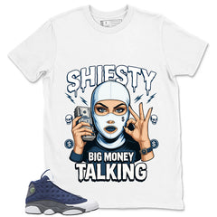 Big Money Talking Shirt - Match Air Jordan 13 Flint 2020