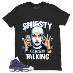Big Money Talking Shirt - Match Air Jordan 13 Flint 2020