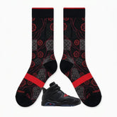 Bin23 Socks ā Air Jordan 6 Premio Inspired Mid-Calf Unisex Crew Socks