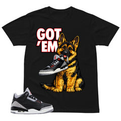 Black Cement 3s Zadago Shirt Got Em Gs Graphic