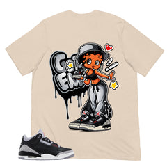 Black Cement 3s Zadago Shirt Got Em Lady Graphic