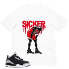 Black Cement 3s Zadago Shirt Sicker Than Your Average Graphic