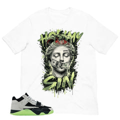 Black Night Silver Chase B x Travis Scott Jumpman Shirt Hold My Sin Graphic