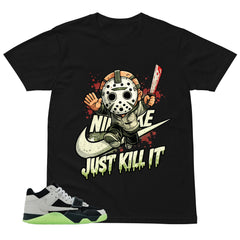 Black Night Silver Chase B x Travis Scott Jumpman Shirt Just Kill It Graphic