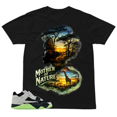 Black Night Silver Chase B x Travis Scott Jumpman Shirt Mother Of Nature Graphic