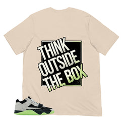 Black Night Silver Chase B x Travis Scott Jumpman Shirt Think Outside The Box Graphic