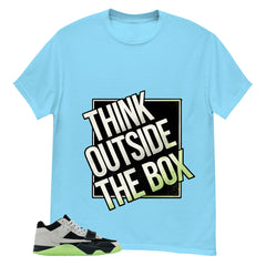 Black Night Silver Chase B x Travis Scott Jumpman Shirt Think Outside The Box Graphic