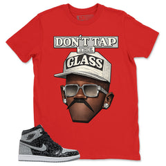 Black Rebellionaire 1s Zadago Shirt Don't Tap The Glass Graphic