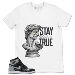 Black Rebellionaire 1s Zadago Shirt Stay True Graphic