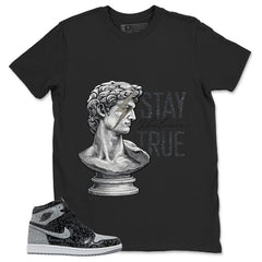 Black Rebellionaire 1s Zadago Shirt Stay True Graphic