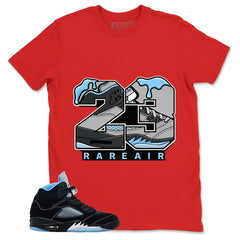 Black University Blue 6s Zadago Shirt 23 Rare Air Graphic