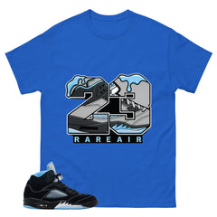 Black University Blue 6s Zadago Shirt 23 Rare Air Graphic