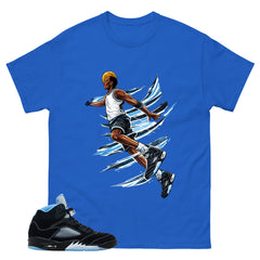 Black University Blue 6s Zadago Shirt Air Ball Graphic