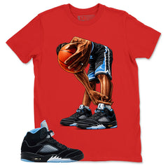 Black University Blue 6s Zadago Shirt Ball Time Graphic