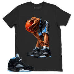 Black University Blue 6s Zadago Shirt Ball Time Graphic