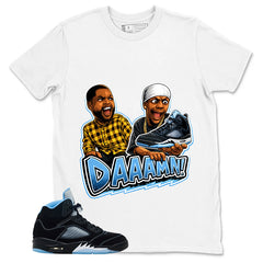 Black University Blue 6s Zadago Shirt Daaamn Sneaker Graphic