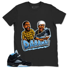 Black University Blue 6s Zadago Shirt Daaamn Sneaker Graphic