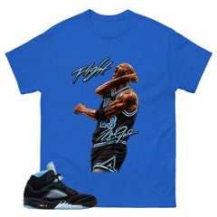 Black University Blue 6s Zadago Shirt Flight Victory Graphic