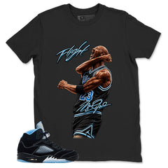 Black University Blue 6s Zadago Shirt Flight Victory Graphic