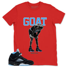 Black University Blue 6s Zadago Shirt Goat Rare Air Graphic