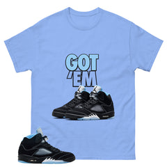 Black University Blue 6s Zadago Shirt Got Em Graphic