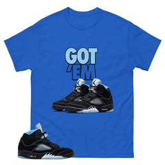 Black University Blue 6s Zadago Shirt Got Em Graphic