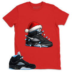 Black University Blue 6s Zadago Shirt Kickmas Graphic