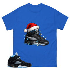 Black University Blue 6s Zadago Shirt Kickmas Graphic