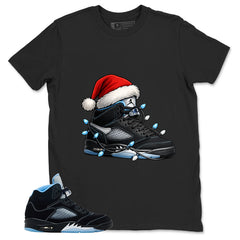 Black University Blue 6s Zadago Shirt Kickmas Graphic