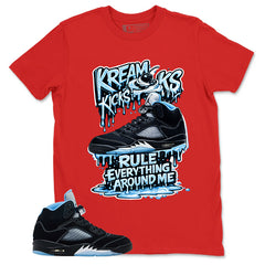 Black University Blue 6s Zadago Shirt Kream Kicks Graphic
