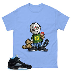 Black University Blue 6s Zadago Shirt Little Jason Graphic