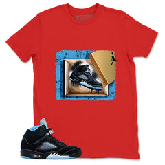 Black University Blue 6s Zadago Shirt New Kicks Graphic