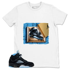 Black University Blue 6s Zadago Shirt New Kicks Graphic