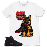 Black Varsity Red Bloodline 12s Zadago Shirt Got 'Em GS Graphic